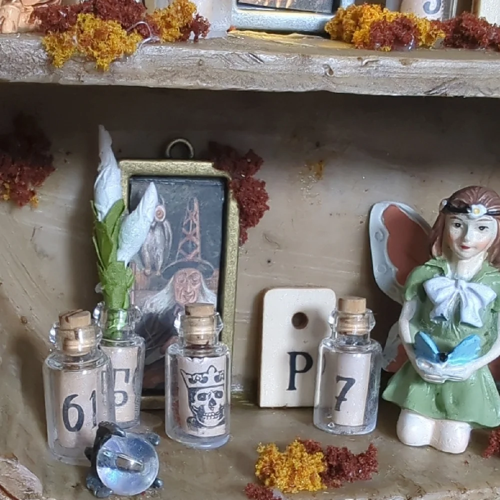 Rustic Tree Magical Fairy Trinket‎ Shelf Night Light Magical Mystical Enchanted